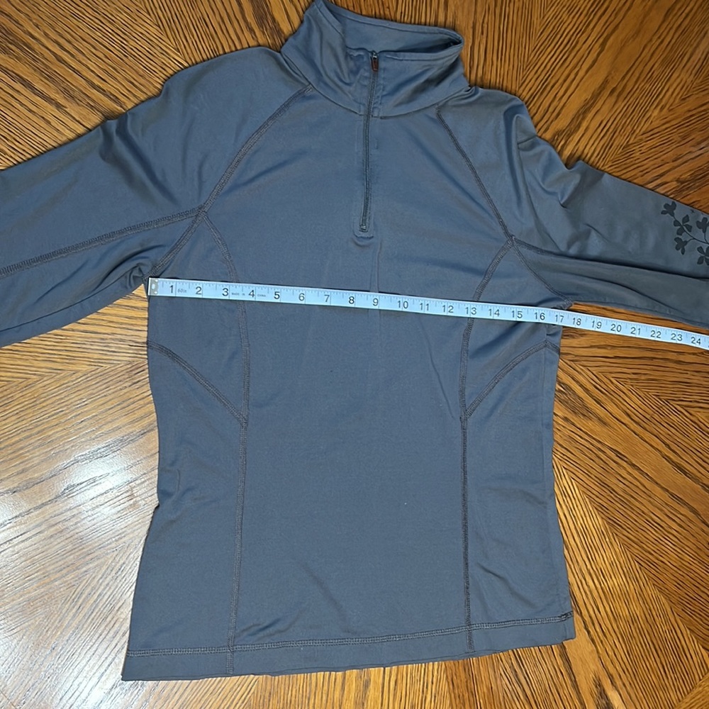 🔴 LAST CHANCE 🔴 Tek Gear • Gray Half Zip Workout Top - Picture 5 of 6